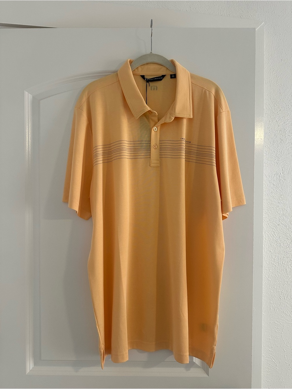 Travis Mathew Apricot Cliff Diver Polo